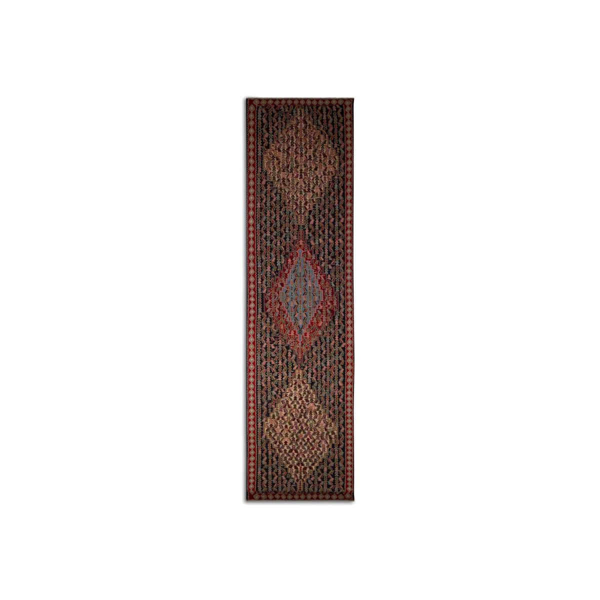 Gooch Oriental Senneh Kelim Runner Rug, L346 x W88 cm, Multi