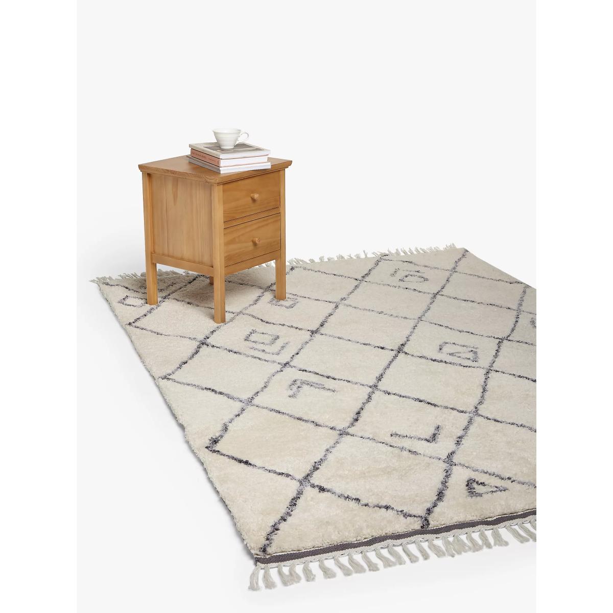 ANYDAY John Lewis & Partners Berber Style Rug, Grey – image 2