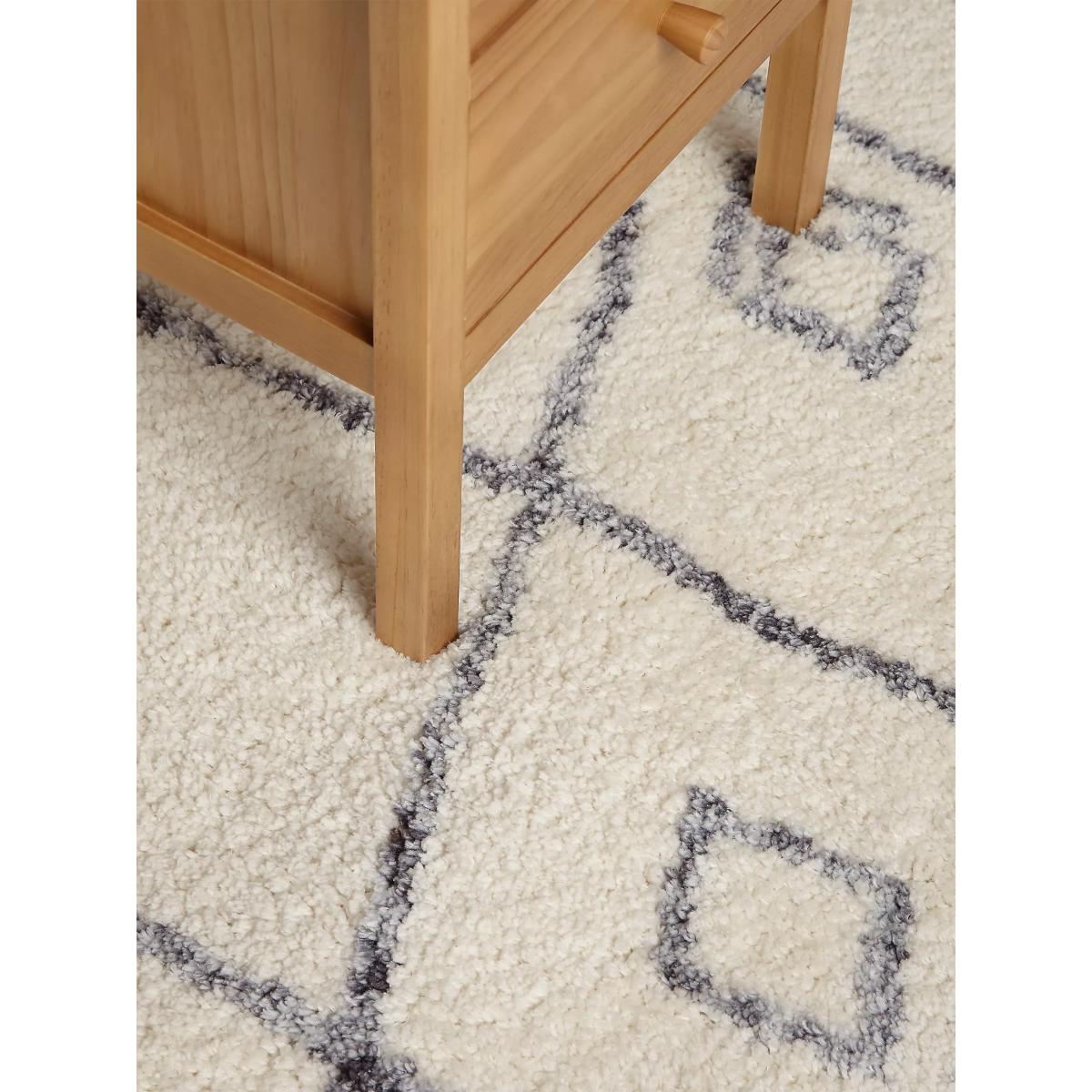 ANYDAY John Lewis & Partners Berber Style Rug, Grey – image 3