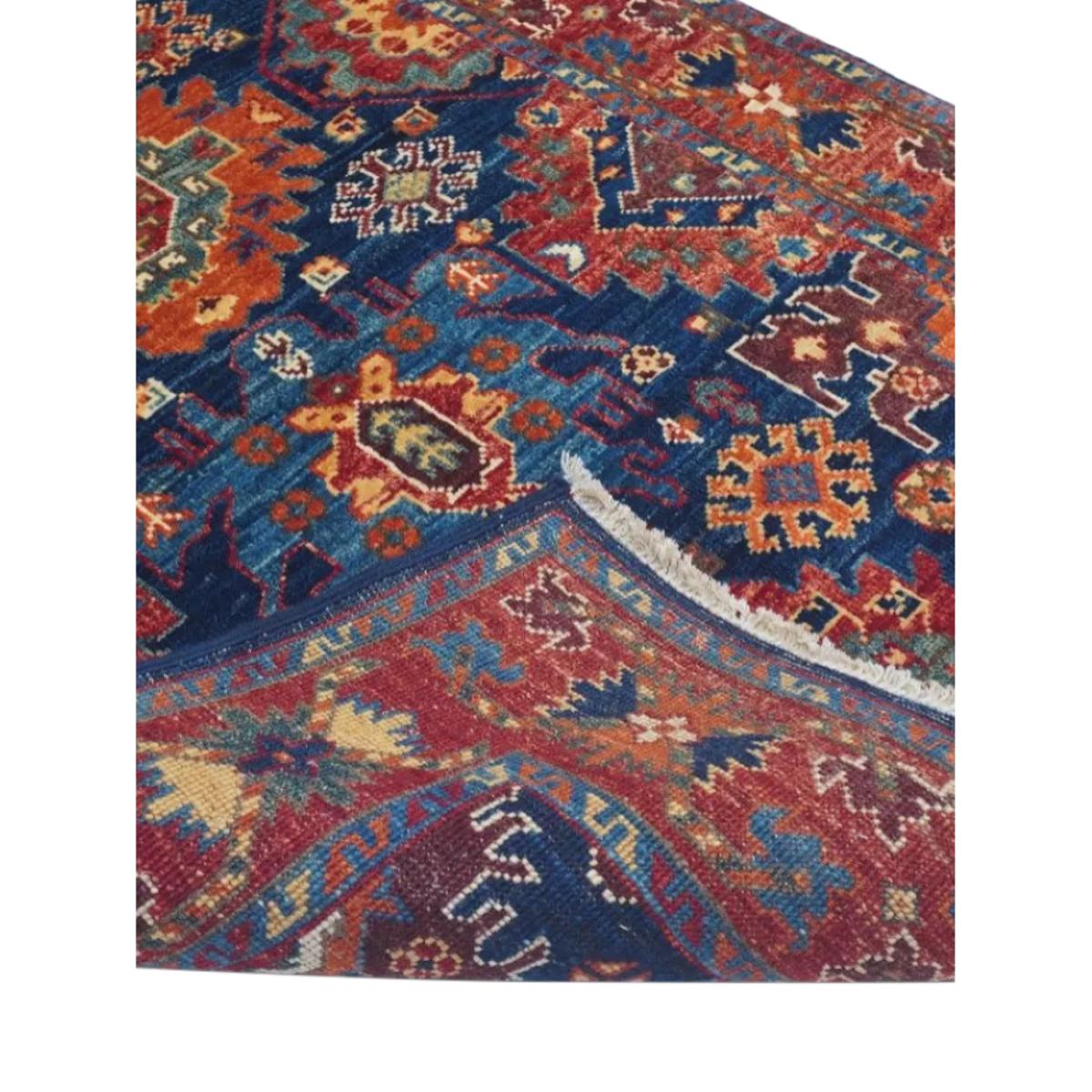 Gooch Oriental Fine Aryana Rug, Blue, L150 x W90 cm – image 7