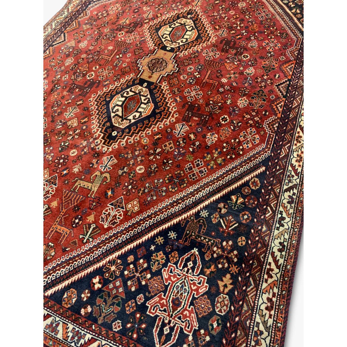 Gooch Oriental Quashgai Rug, Red/Multi, L285 x W190 cm – image 3