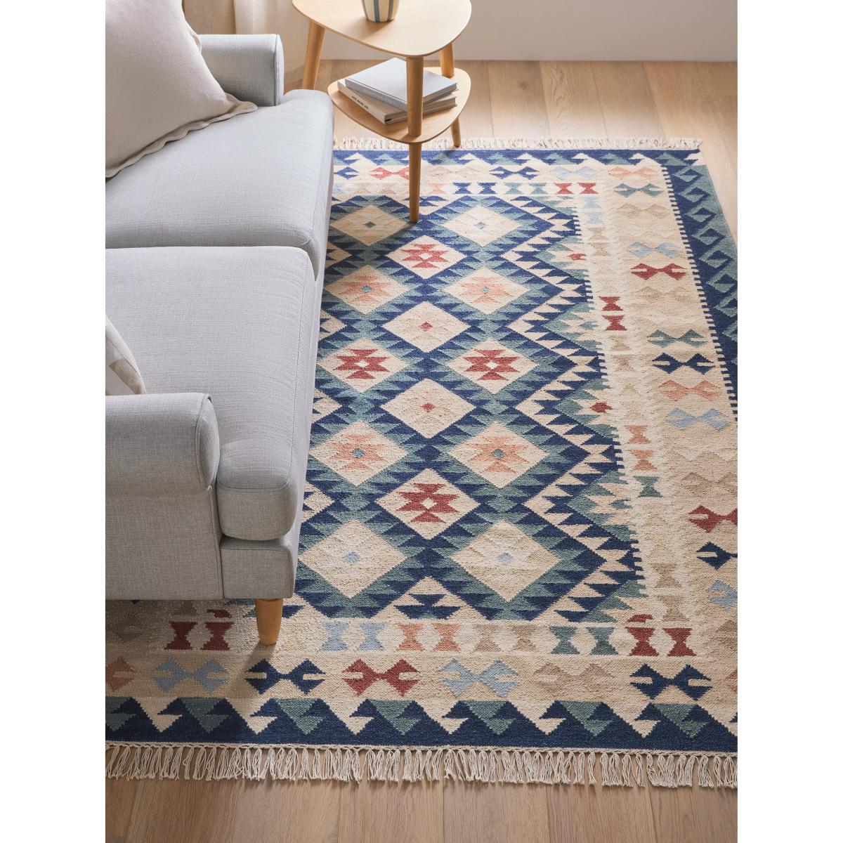 John Lewis Anika Kelim Wool Rich Rug, Multi – image 2