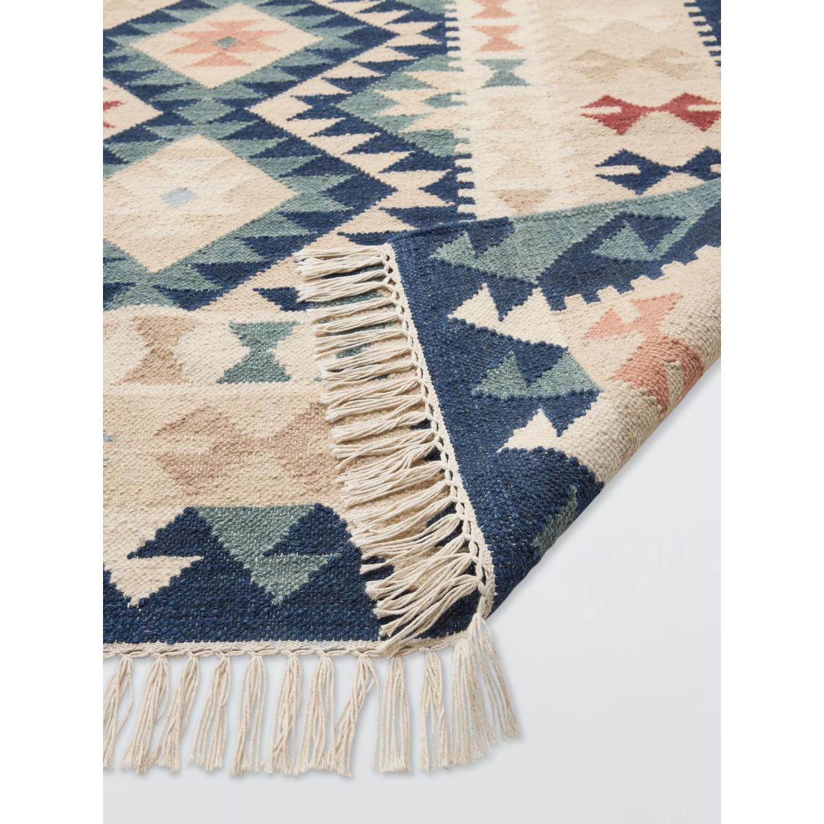 John Lewis Anika Kelim Wool Rich Rug, Multi – image 3