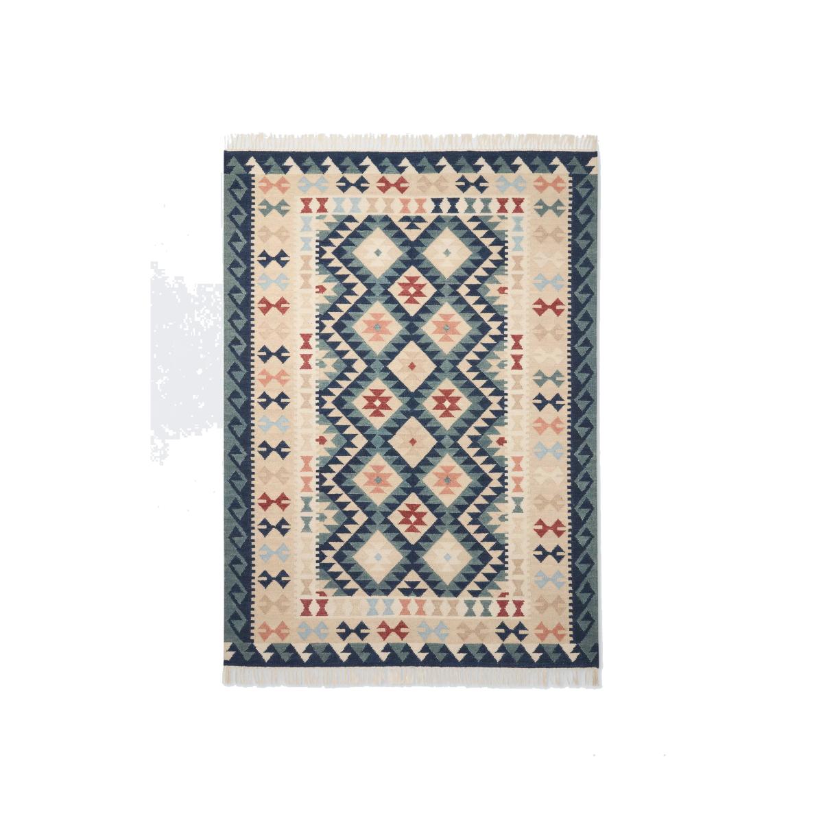 John Lewis Anika Kelim Wool Rich Rug, Multi – image 1
