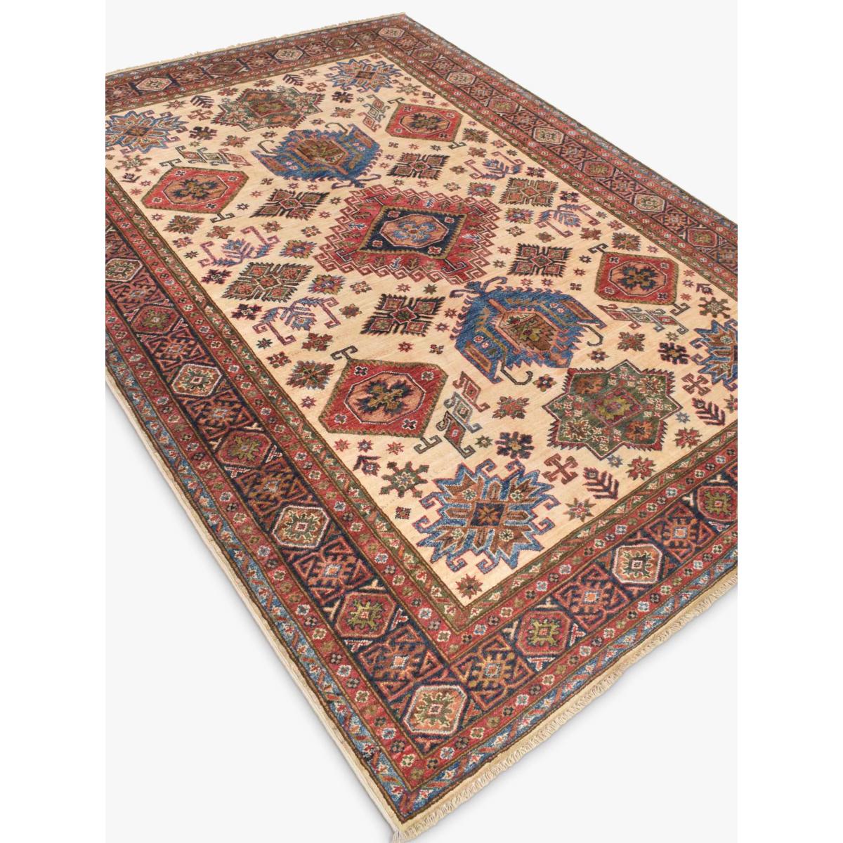 Gooch Oriental Supreme Kazak Rug, Cream, L240 x W175cm – image 8