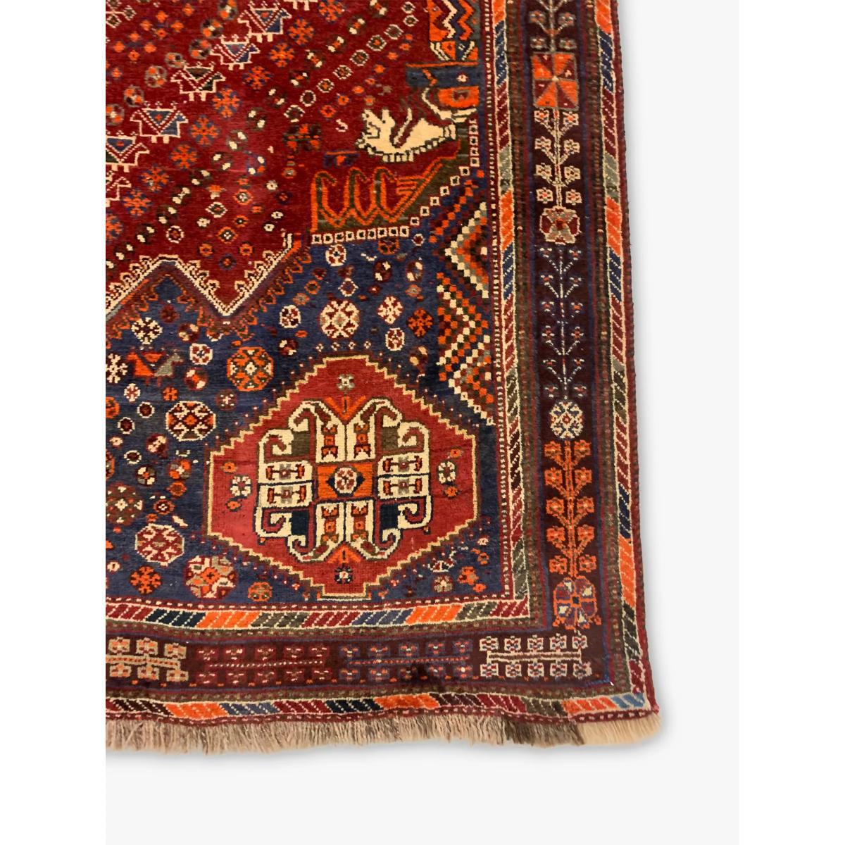 Gooch Oriental Quashgai Rug, Red/Multi, L284 x W208 cm – image 2