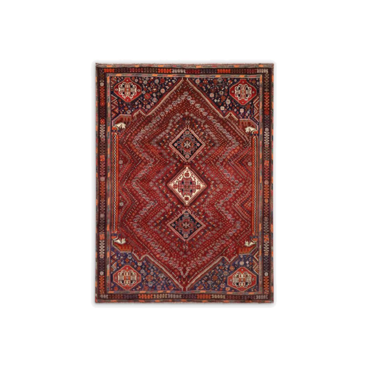 Gooch Oriental Quashgai Rug, Red/Multi, L284 x W208 cm – image 1