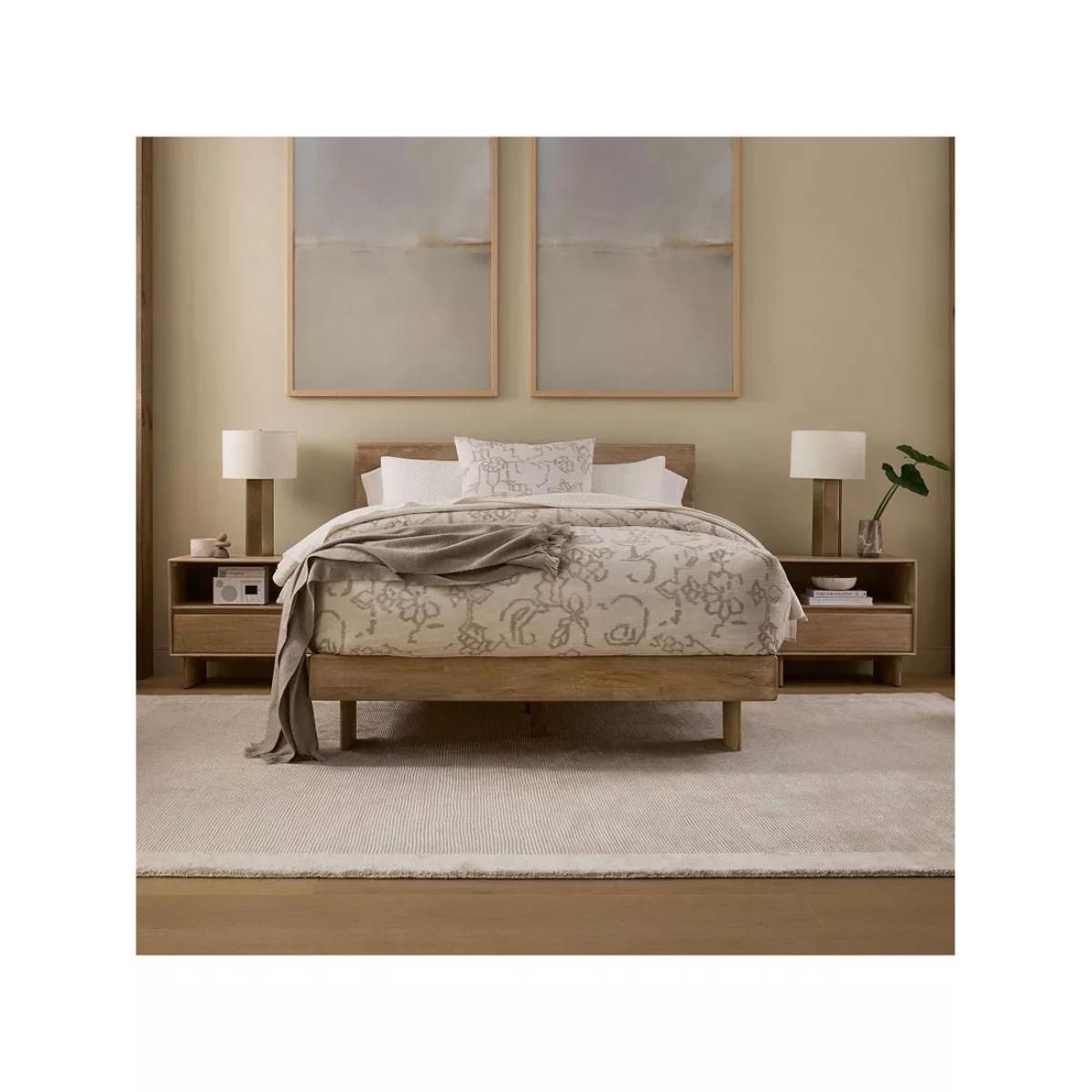 west elm Frame Rug, Sand – image 2