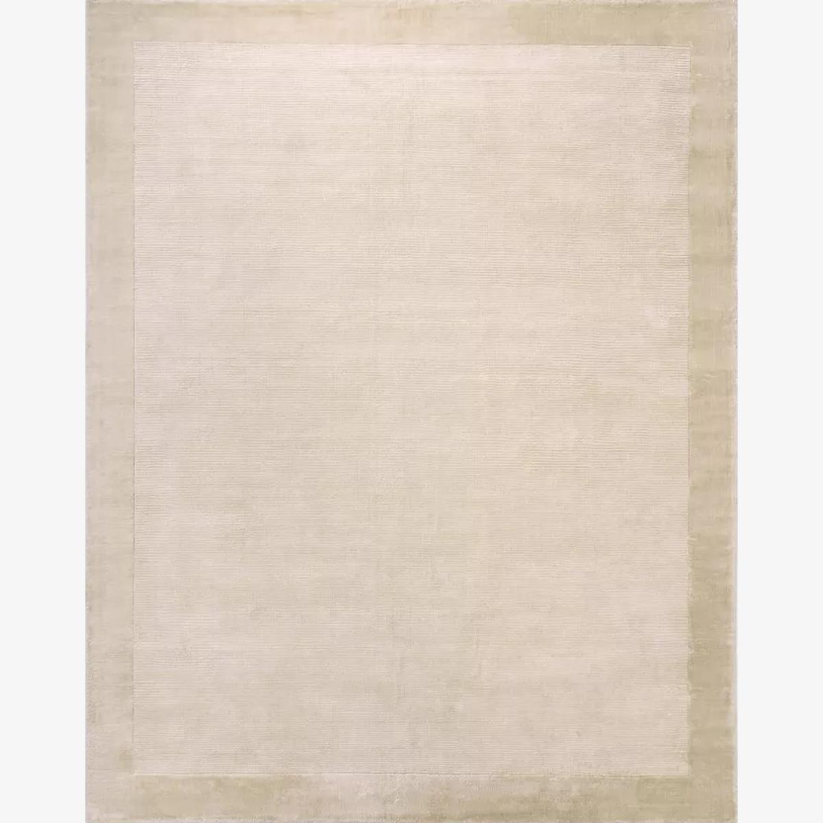 west elm Frame Rug, Sand – image 1