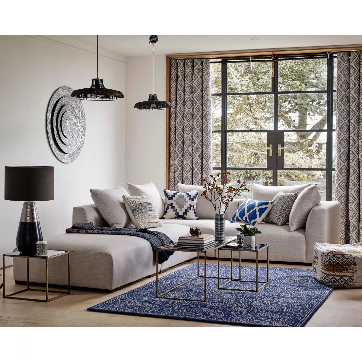 John Lewis & Partners Cadiz Rug, Blue, L120 x W180cm – image 5