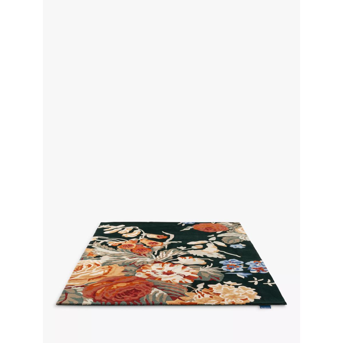 Sanderson Stapleton Park Rug, Blue/Orange – image 2