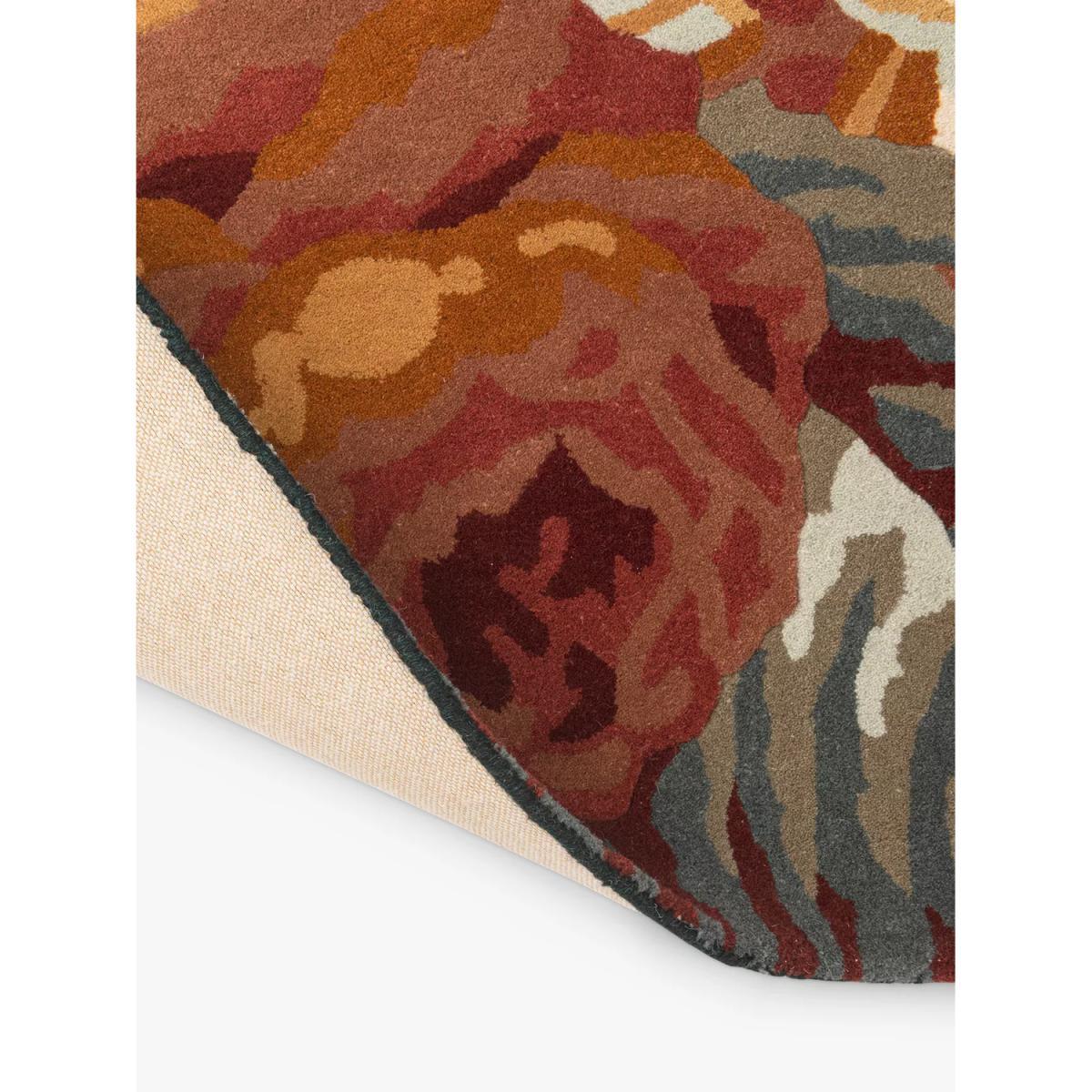 Sanderson Stapleton Park Rug, Blue/Orange – image 4