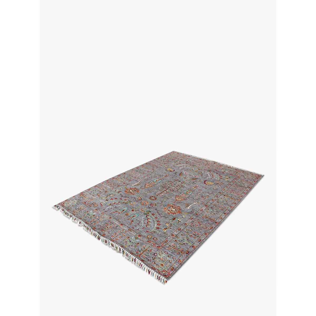 Gooch Oriental Sultani Rug, L204 x W156 cm, Mid Blue – image 4