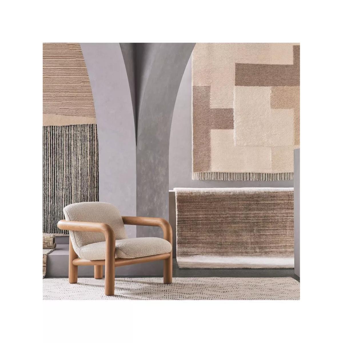 west elm Durban Stripe Rug, Charcoal – image 6