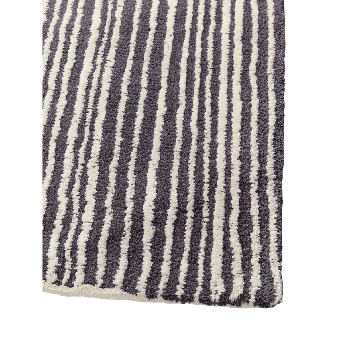 west elm Durban Stripe Rug, Charcoal – image 7