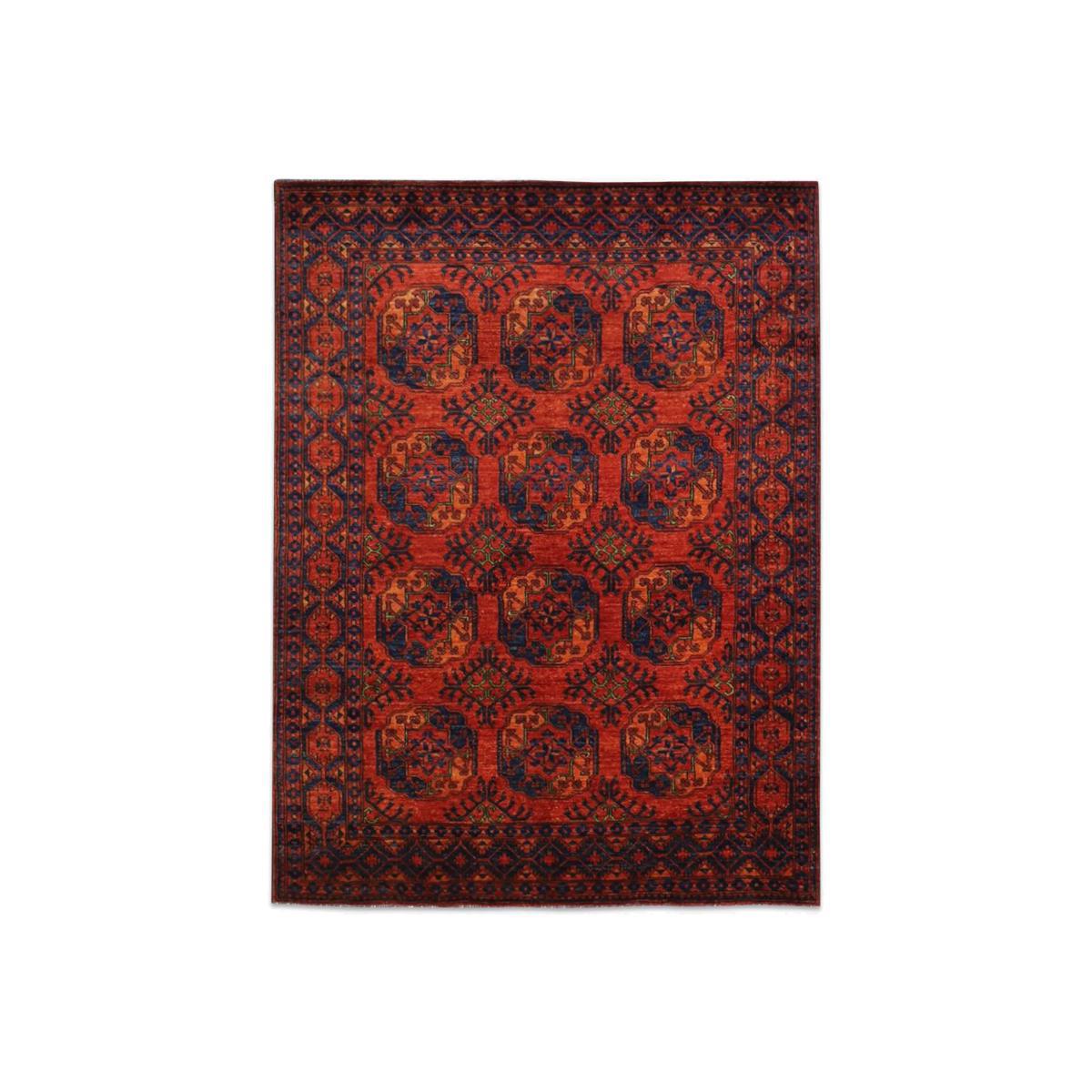Gooch Oriental Ersari Rug, Red, L230 x W174 cm
