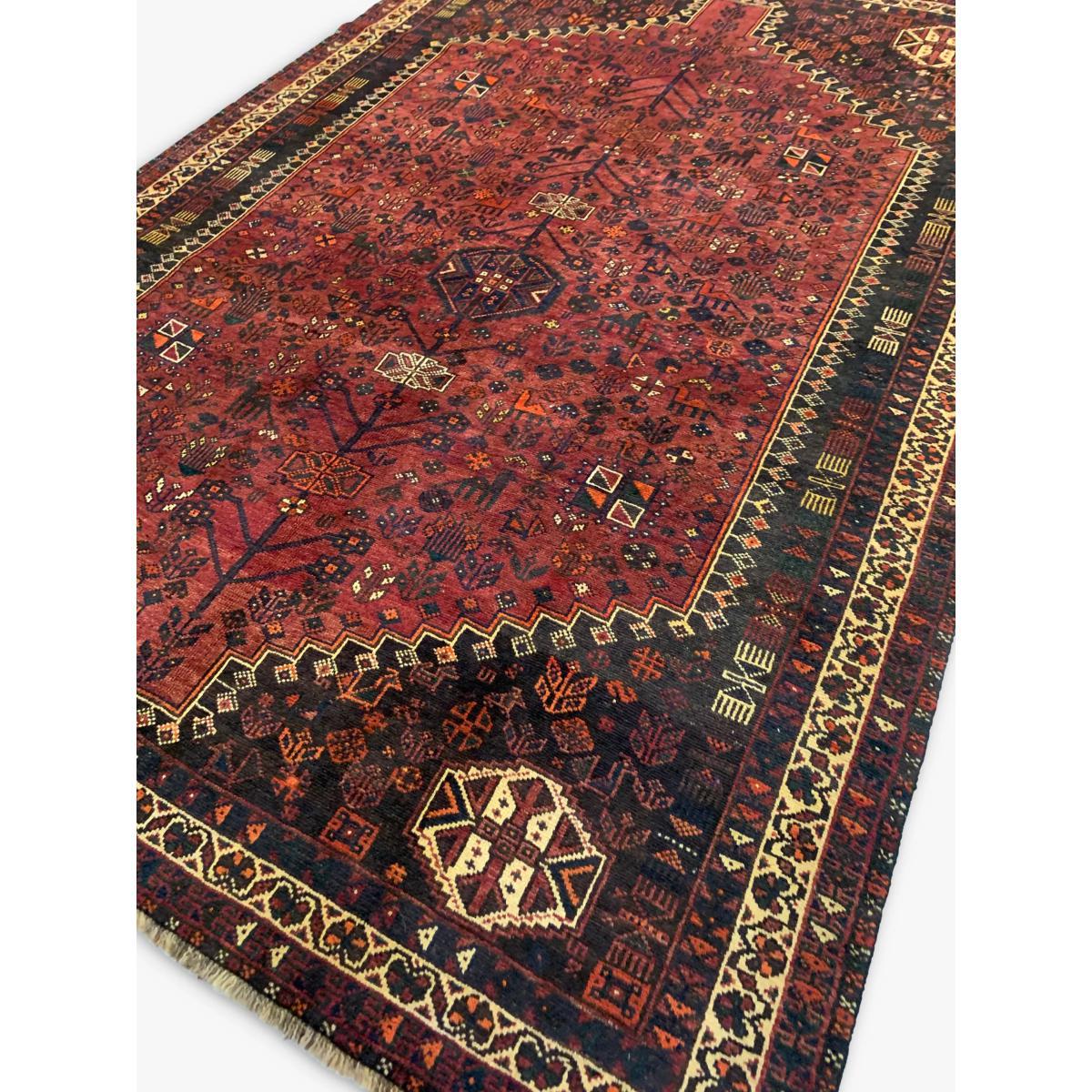Gooch Oriental Quashgai Rug, Red/Multi, L293 x W197 cm – image 3