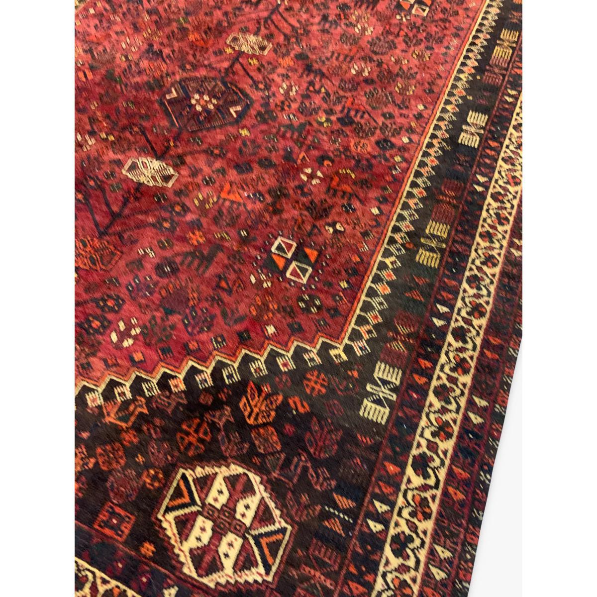 Gooch Oriental Quashgai Rug, Red/Multi, L293 x W197 cm – image 4