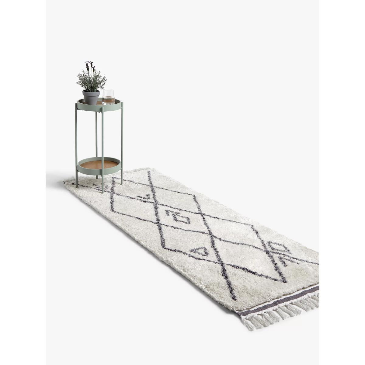 ANYDAY John Lewis & Partners Berber Style Runner Rug, Grey, L200 x W70 cm – image 2