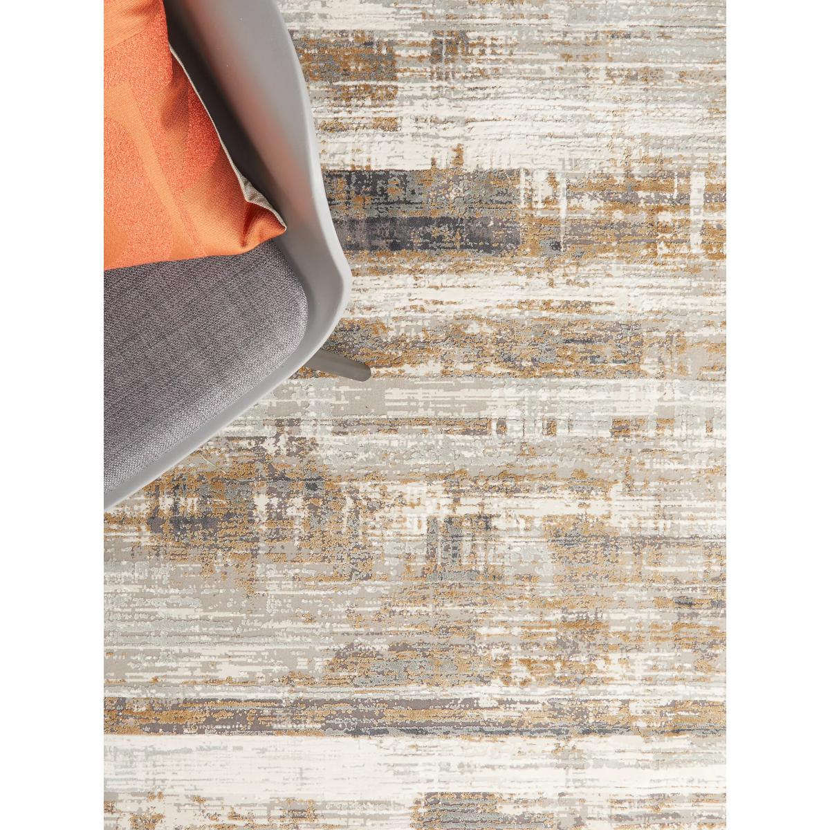John Lewis & Partners Alora Rug, Gold/Silver, L340 x W240 cm – image 3