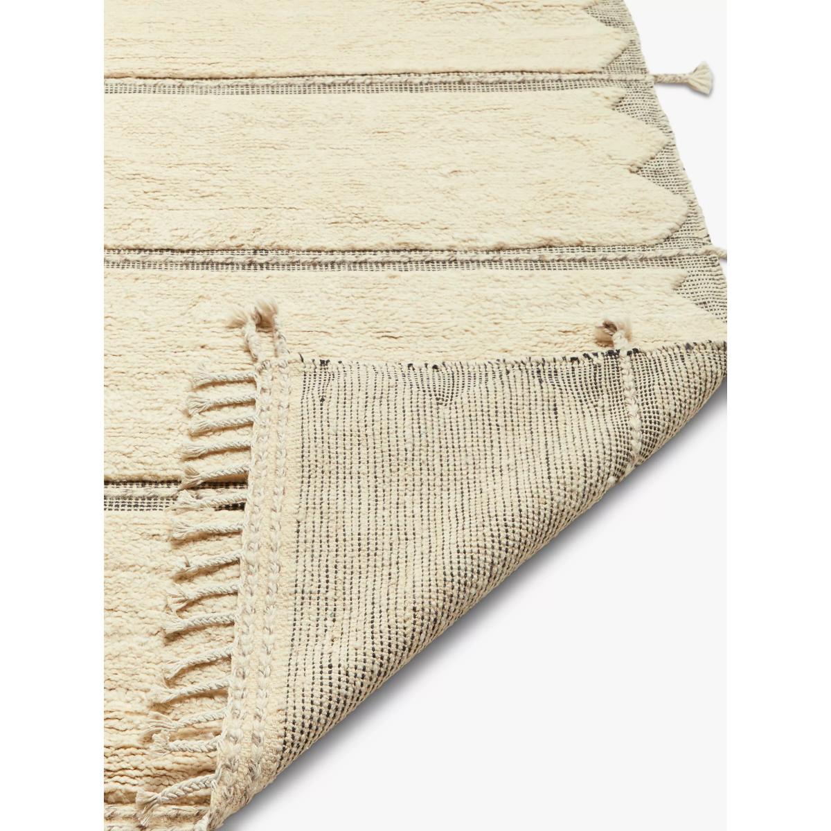 Gooch Luxury Hand Knotted Fas Berber Rug, Neutral, L240 x W170 cm – image 2