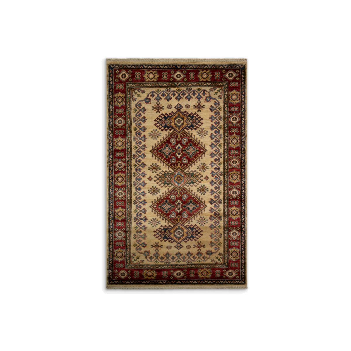 Gooch Oriental Supreme Kazak Rug, Ivory, L159 x W101 cm – image 1