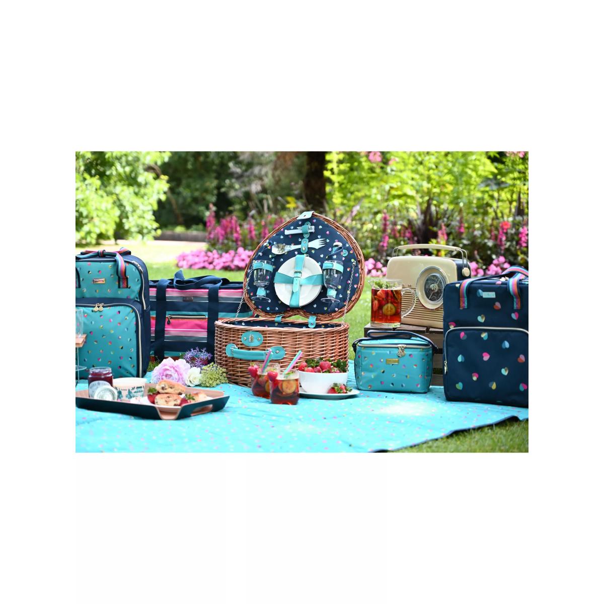 Beau & Elliot Confetti Picnic Rug, Blue/Multi – image 3