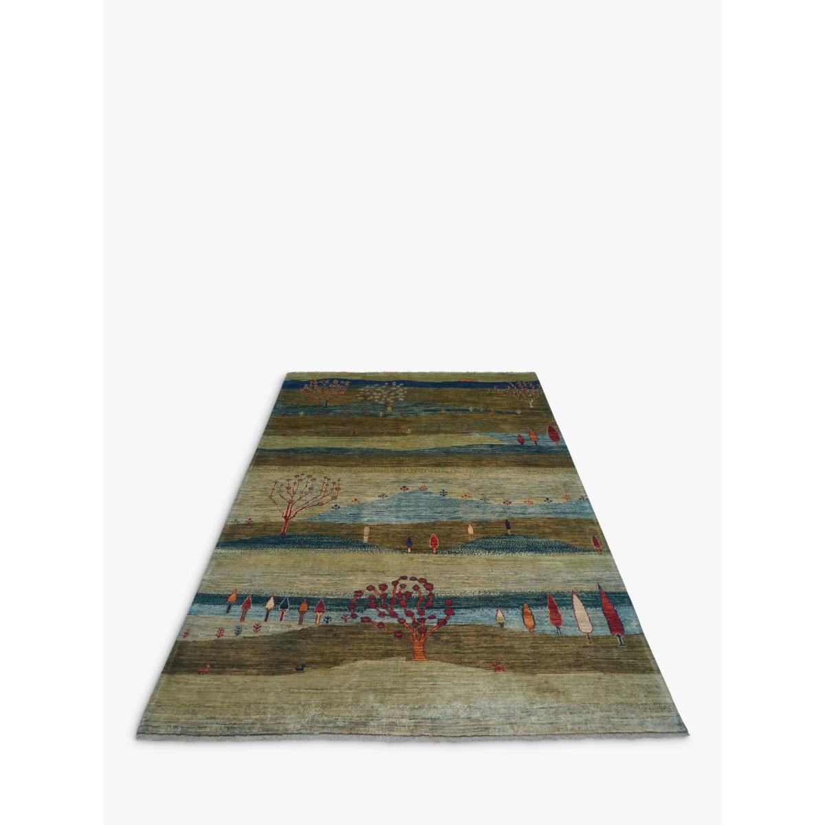Gooch Oriental Loribaft Rug, L240 x W175 cm, Green – image 4