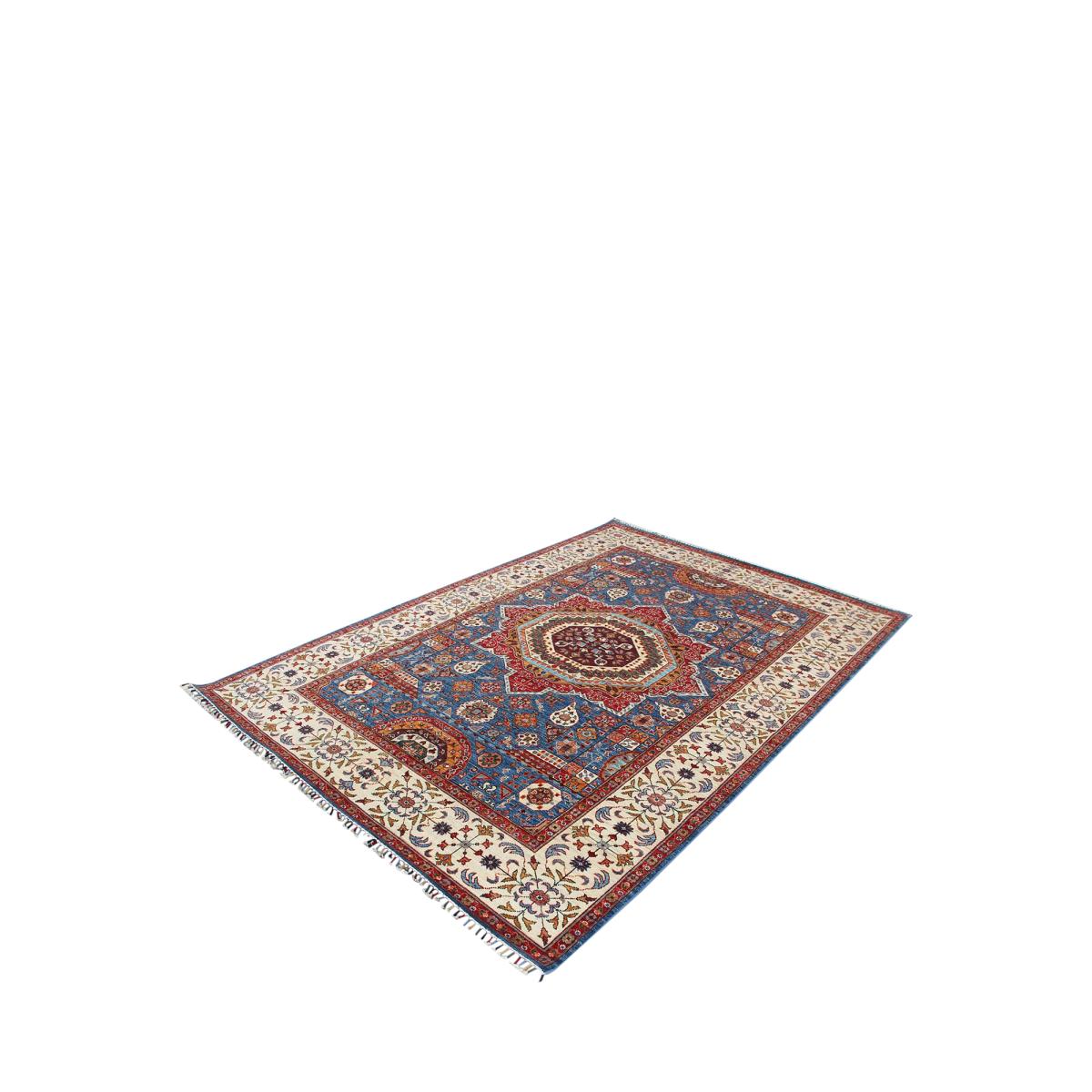Gooch Oriental Mamluk Rug, Blue, L252 x W176 cm – image 3