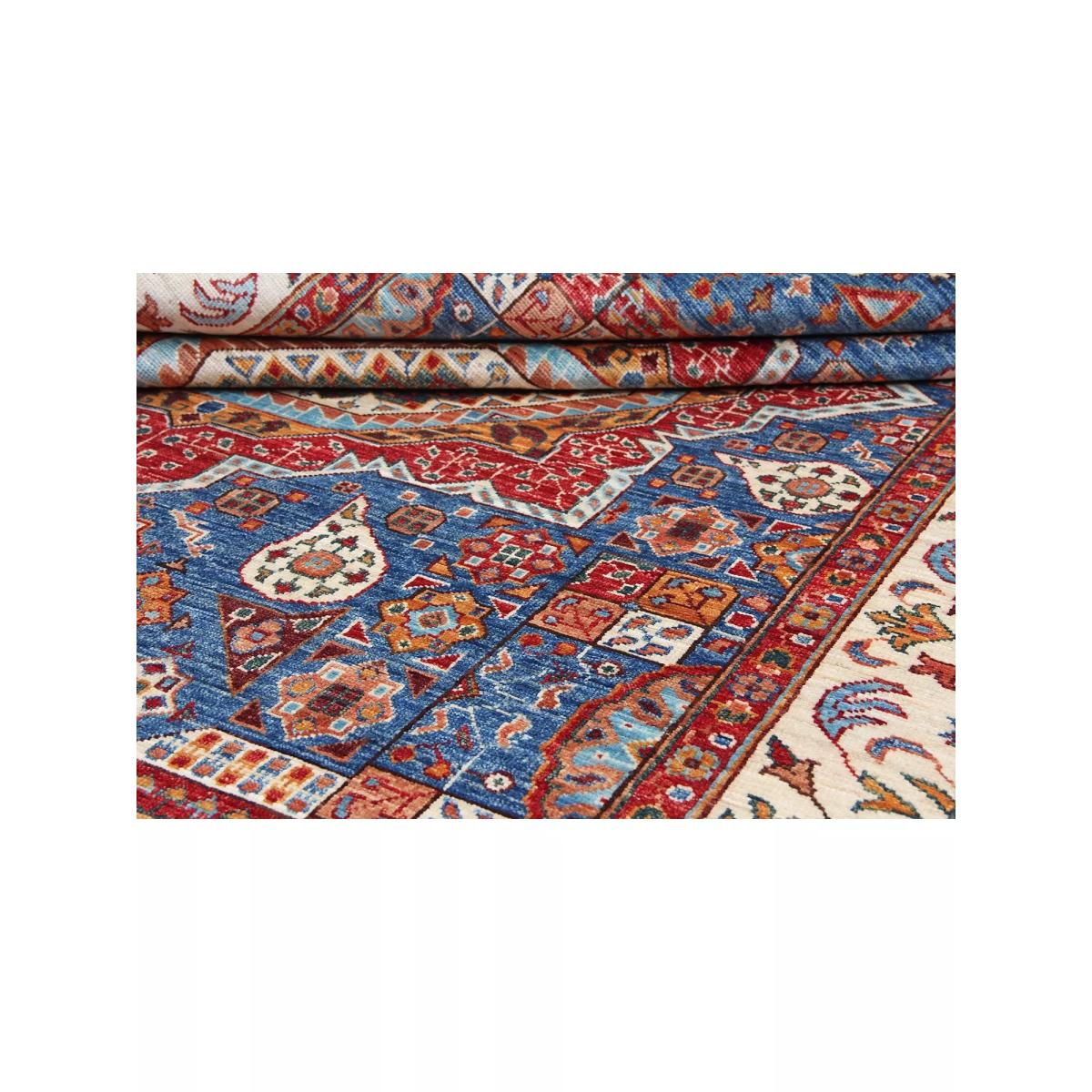 Gooch Oriental Mamluk Rug, Blue, L252 x W176 cm – image 4