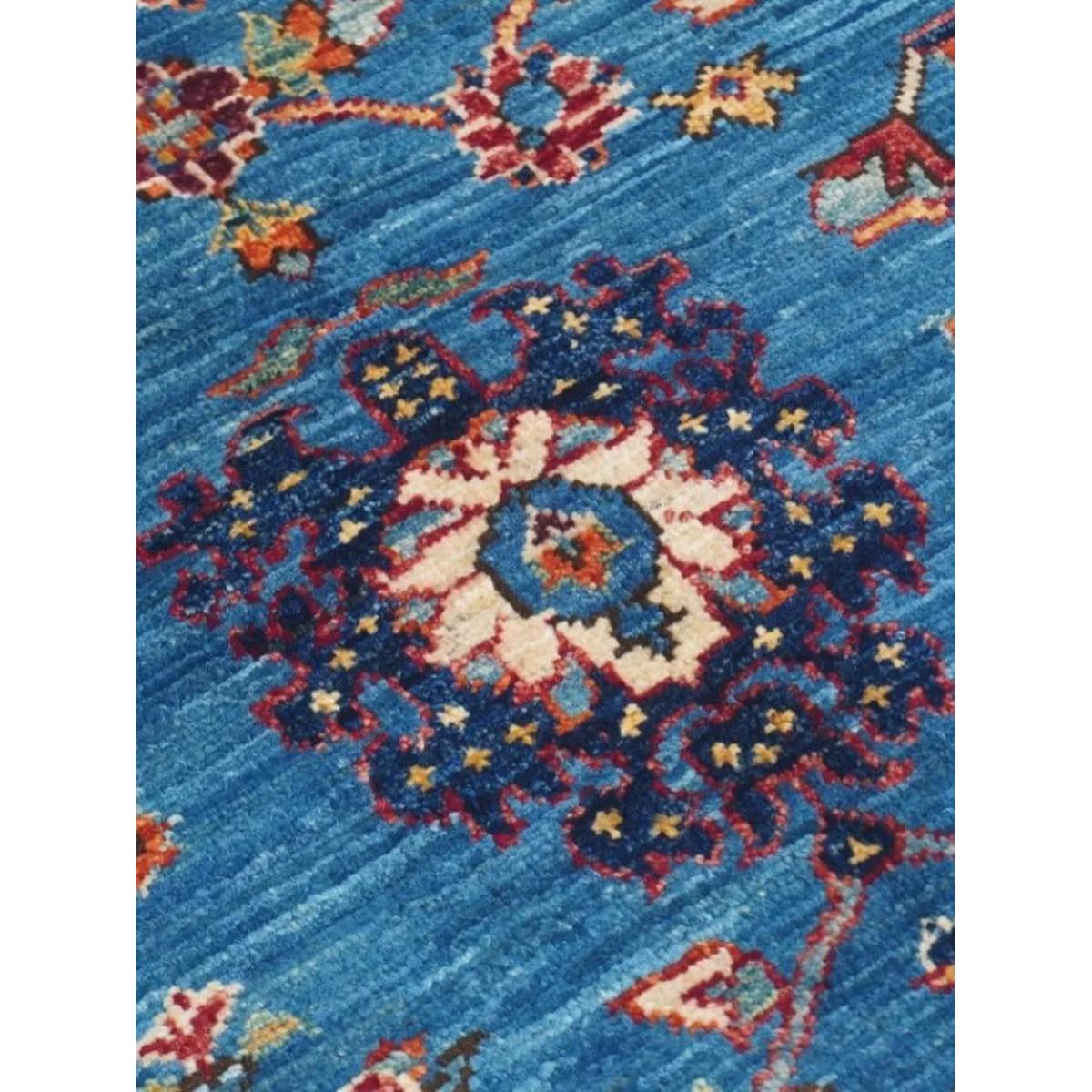 Gooch Oriental Fine Aryana Rug, Blue, L185 x W122 cm – image 3