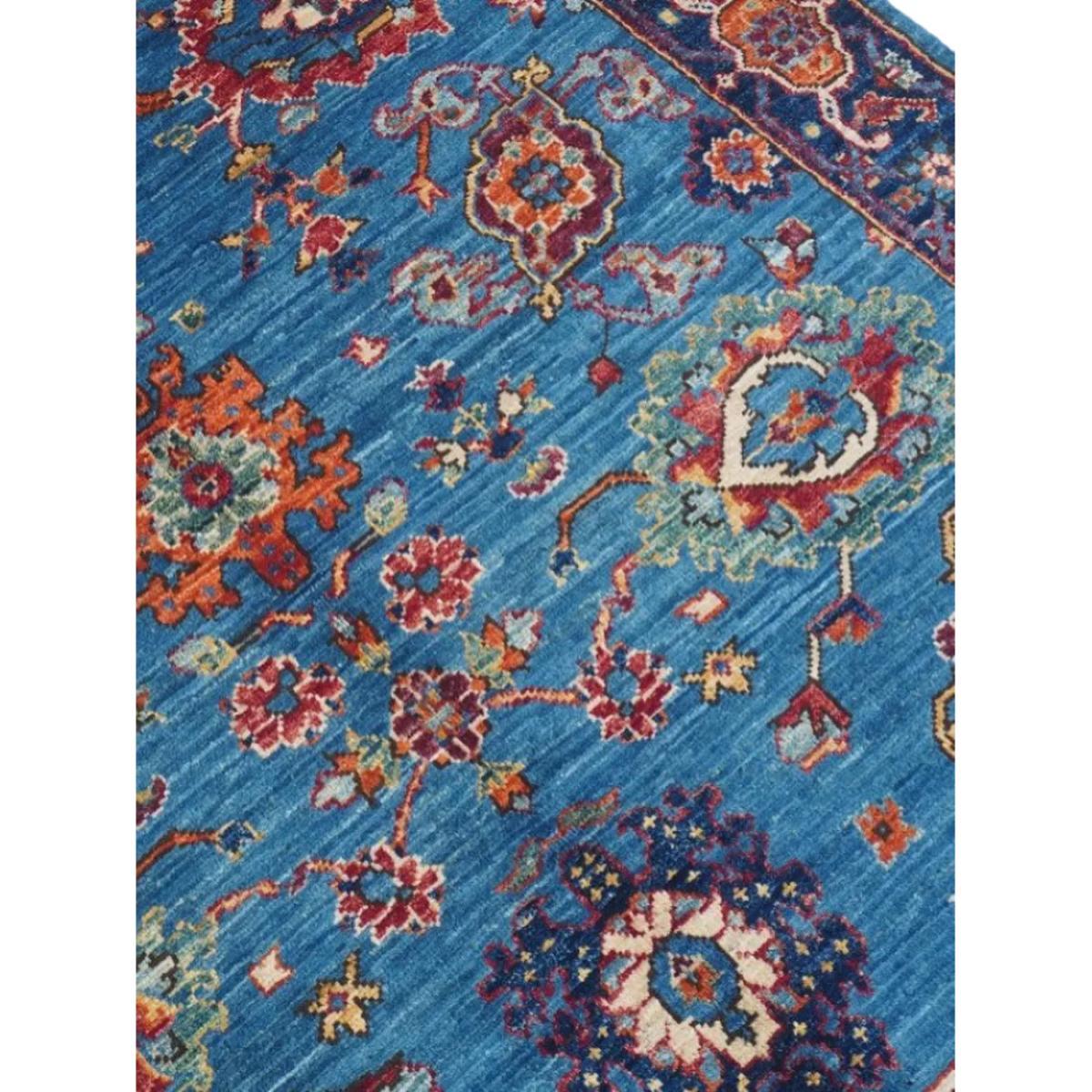 Gooch Oriental Fine Aryana Rug, Blue, L185 x W122 cm – image 7