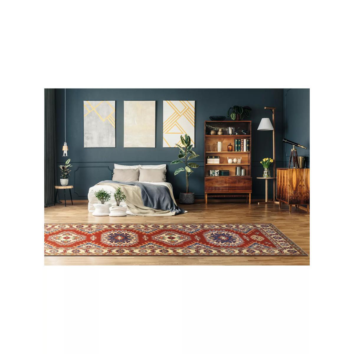Gooch Oriental Kazak Runner, Red, L287 x W80 cm – image 3
