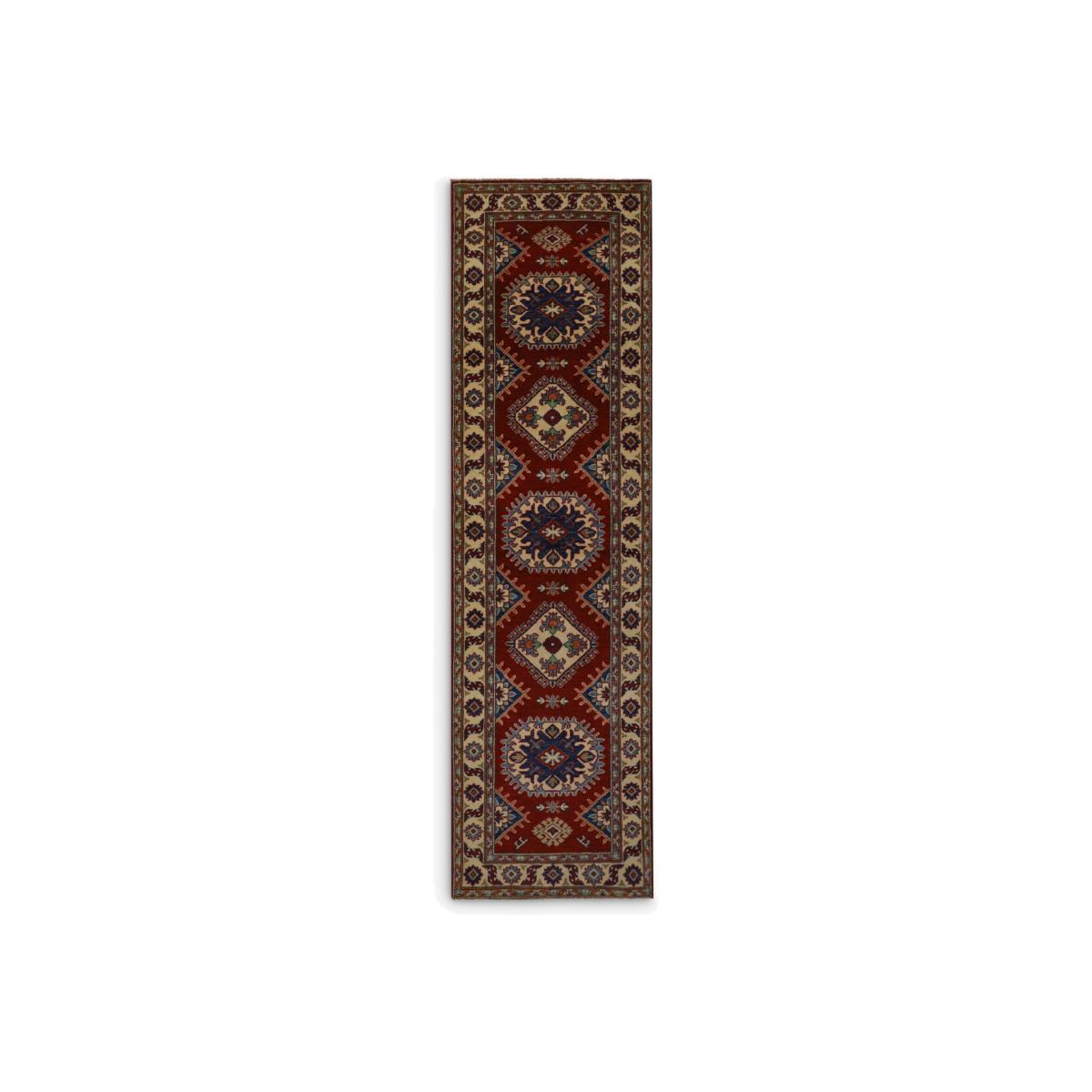 Gooch Oriental Kazak Runner, Red, L287 x W80 cm – image 1