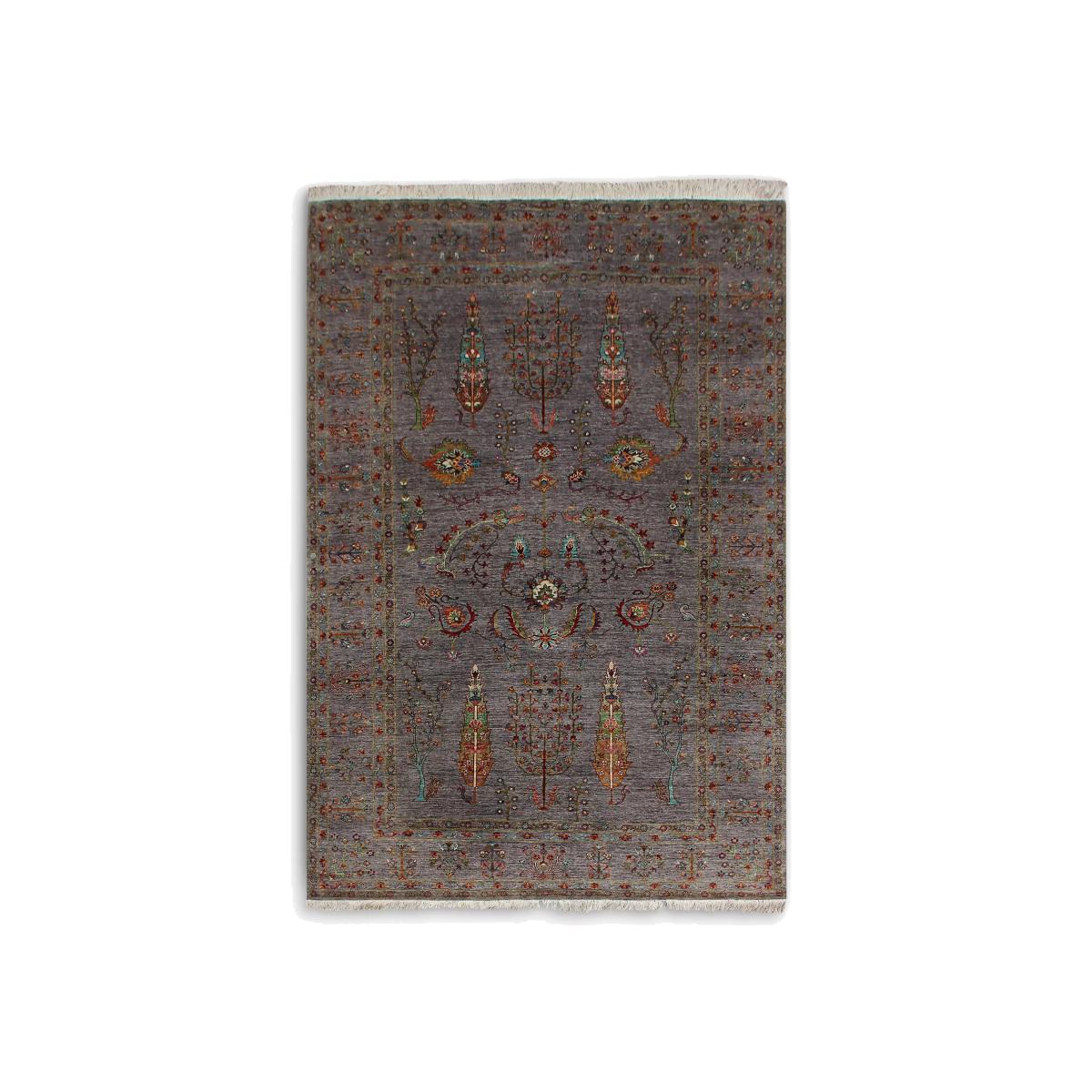 Gooch Oriental Pictorial Rug, L305 x W204 cm, Grey – image 1