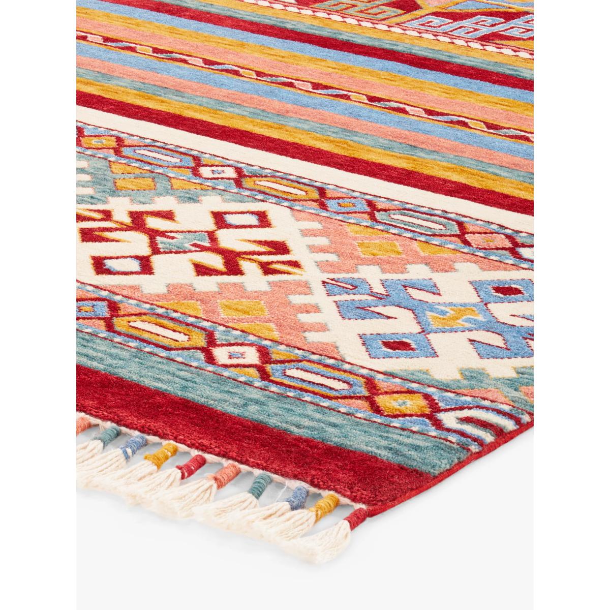Gooch Luxury Khurjeen Stripe Rug, Red, L240 x W170 cm – image 2
