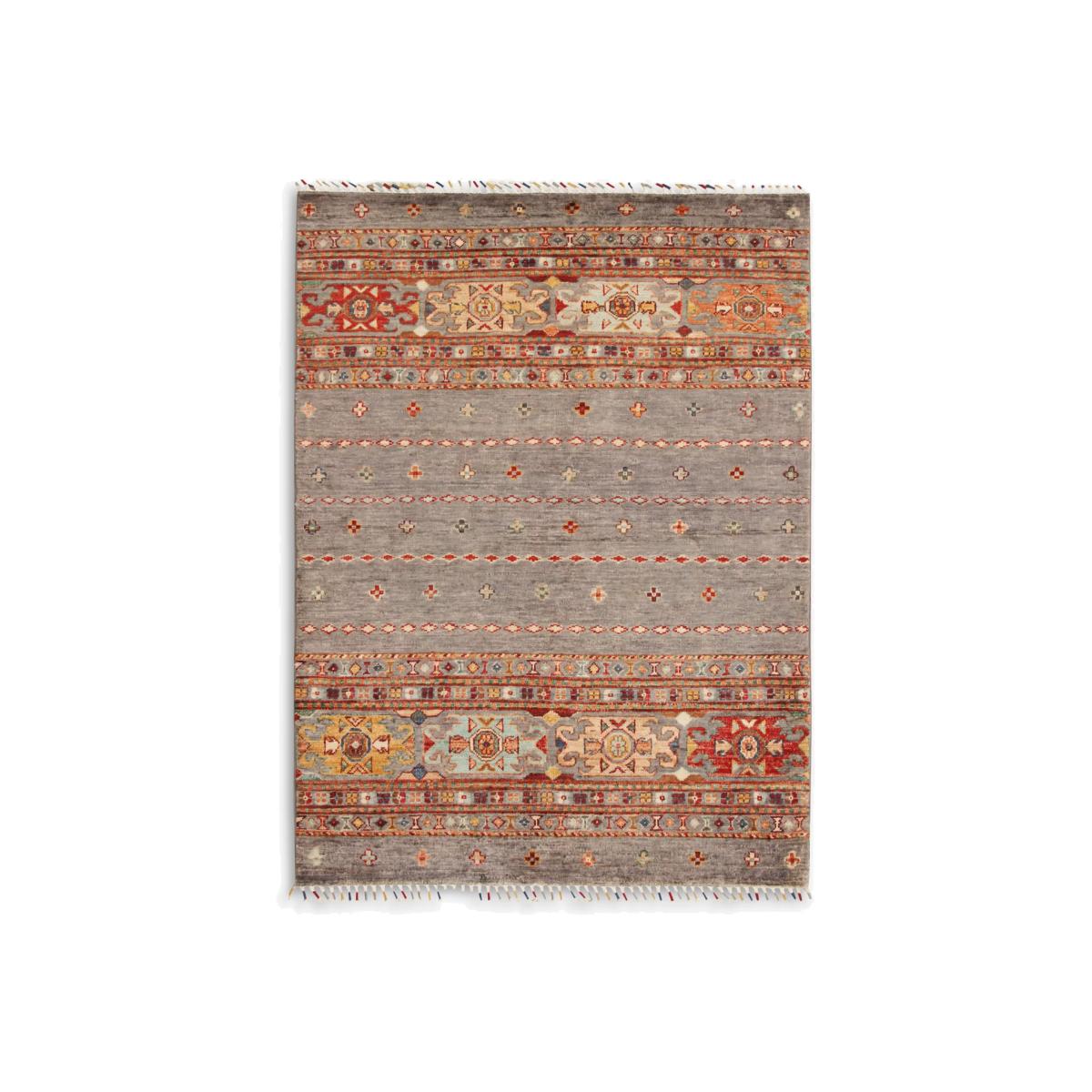Gooch Oriental Khurjeen Rug, Grey, L148 x W104 cm