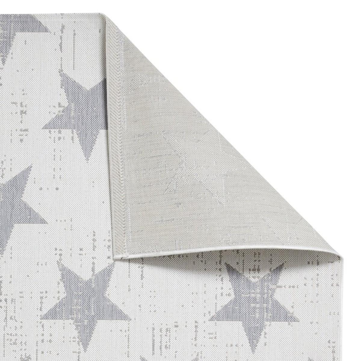 Think Rugs Santa Monica 48648 Cream/Grey - 120cm x 170cm Rug – image 3