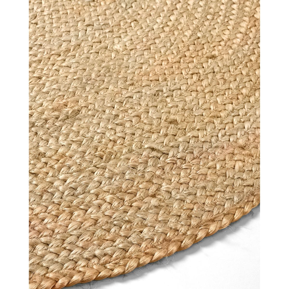 Doc rug Ø 100 cm natural – image 3