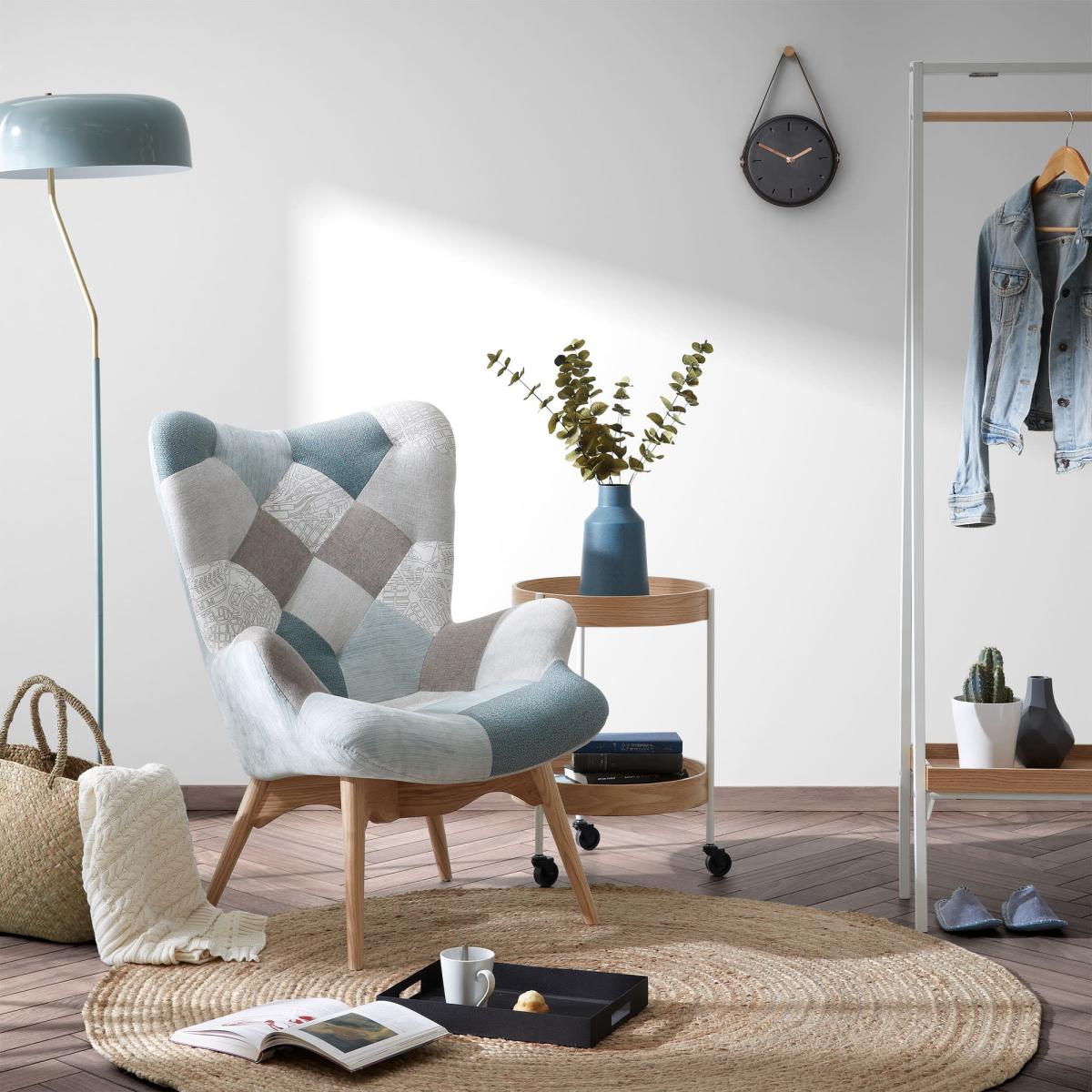 Doc rug Ø 100 cm natural – image 5