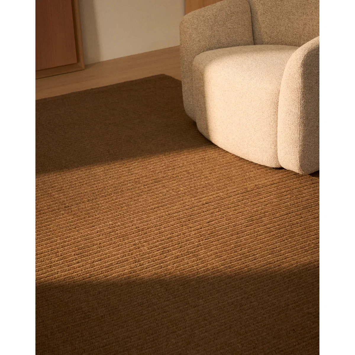 Imerna brown wool-blend rug 200 x 300 cm – image 2