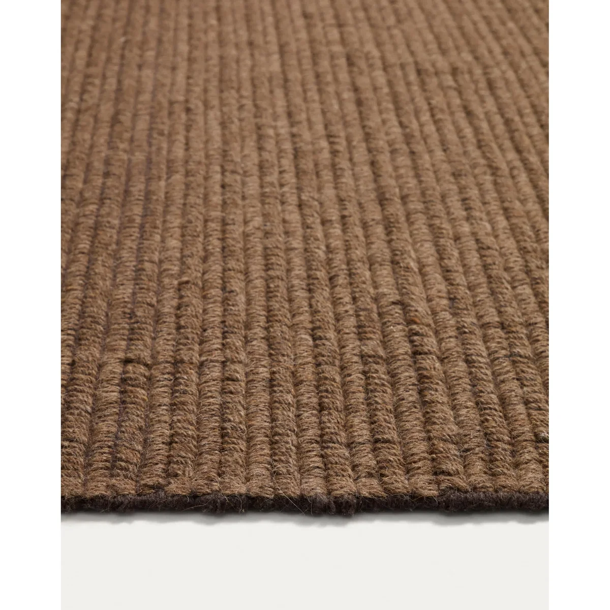 Imerna brown wool-blend rug 200 x 300 cm – image 4
