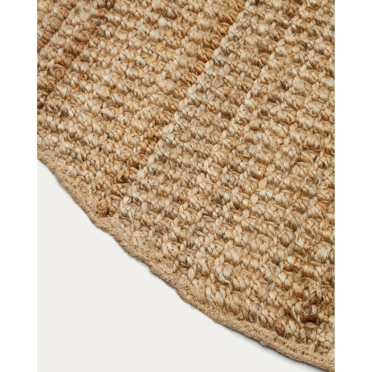 Madelin round rug in natural jute Ø 150 cm – image 2