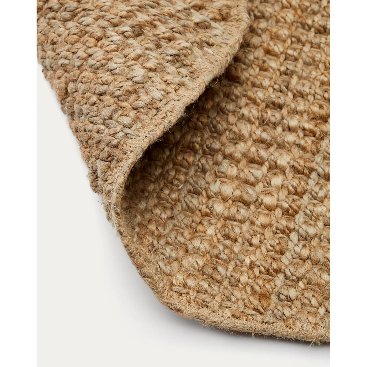 Madelin round rug in natural jute Ø 150 cm – image 4