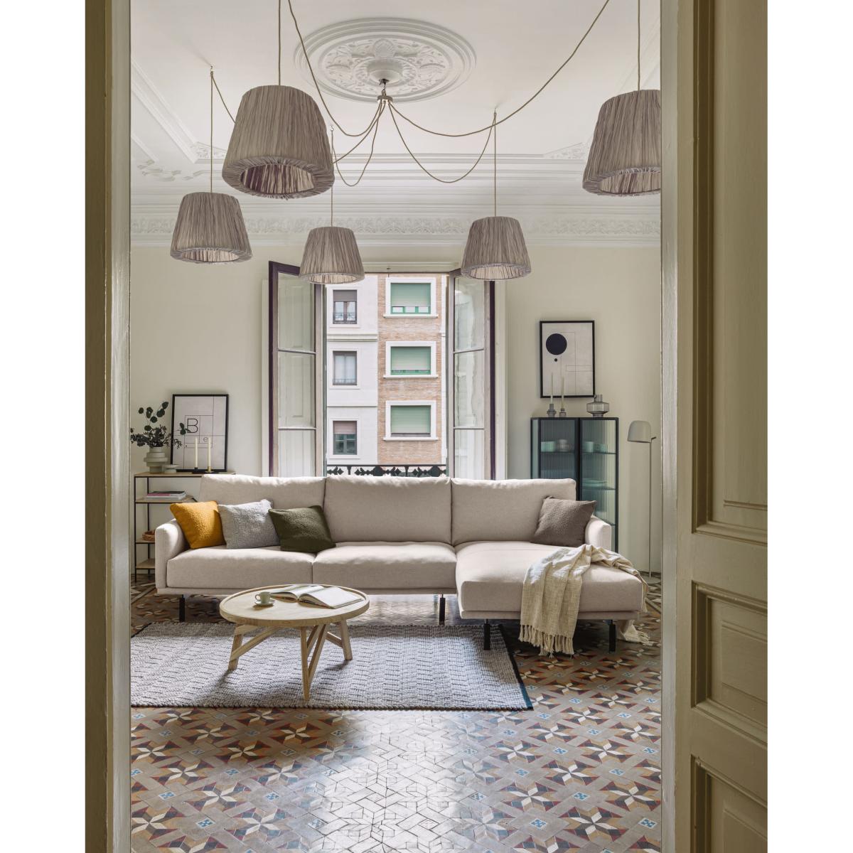 Neida rug in brown wool, 160 x 230 cm – image 4