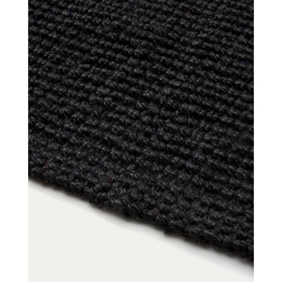 Madelin black jute rug 160 x 230 cm – image 3