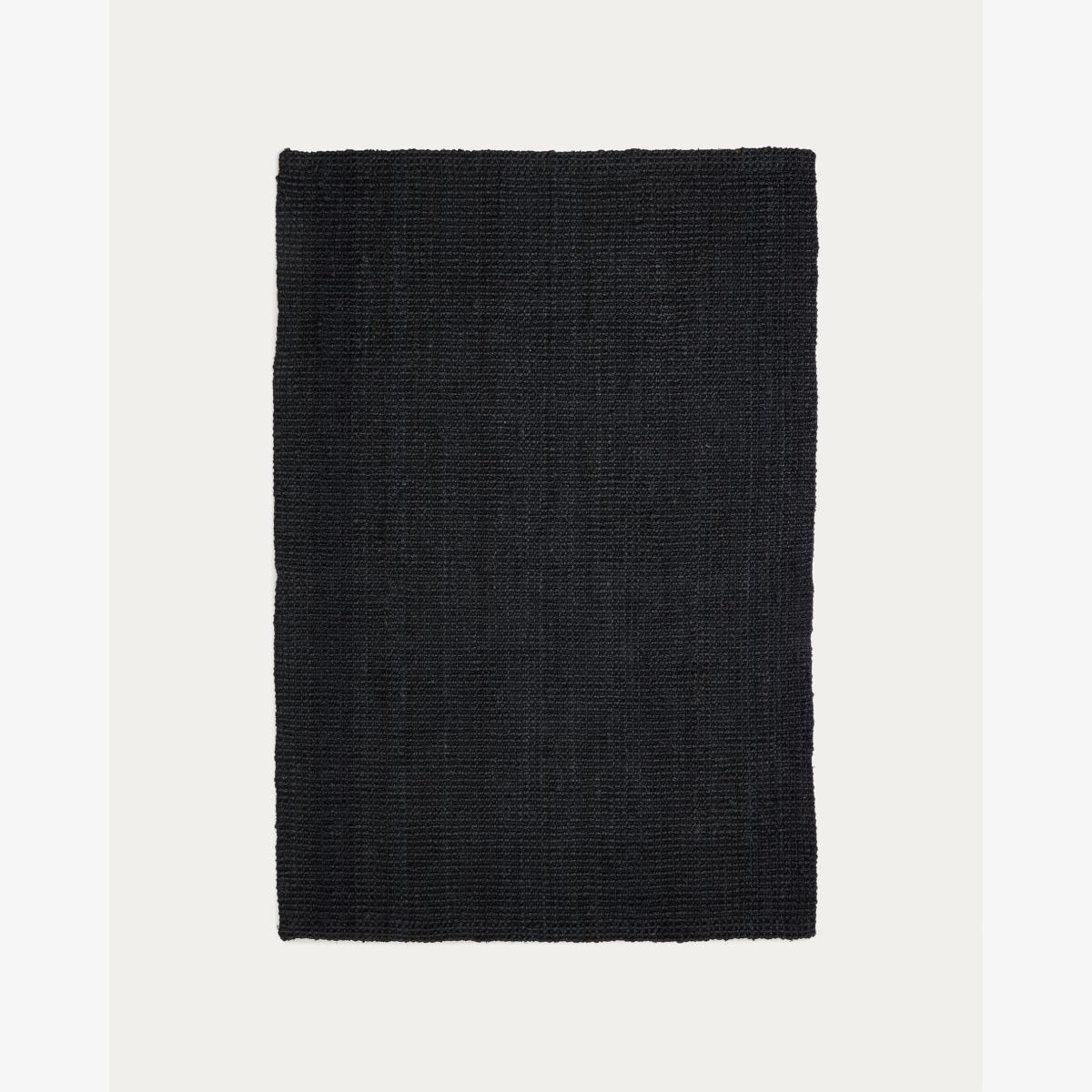 Madelin black jute rug 160 x 230 cm – image 1
