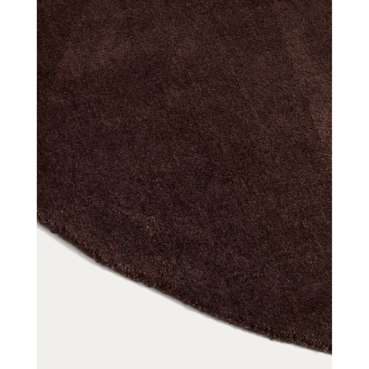 Empuries brown round rug Ø200 cm – image 3