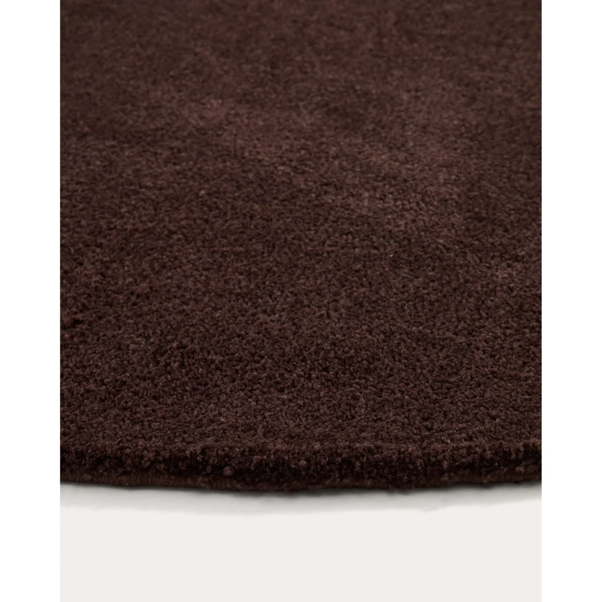 Empuries brown round rug Ø200 cm – image 4