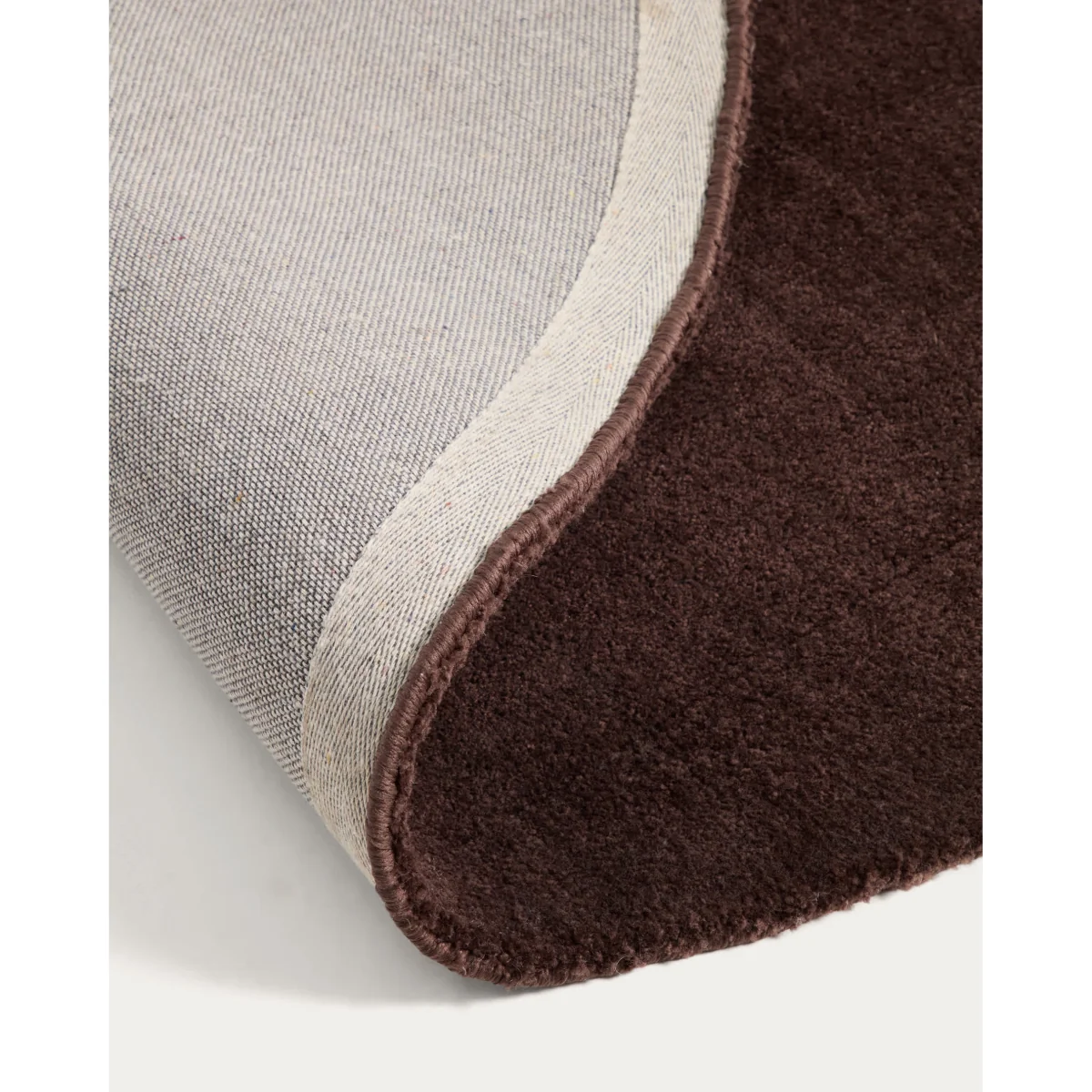 Empuries brown round rug Ø200 cm – image 5